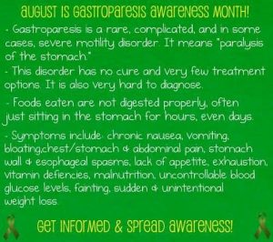 Stephanie Branch (Gastroparesis Awareness Month)